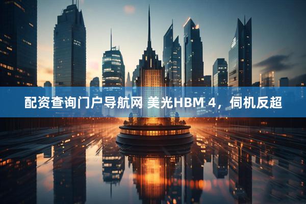 配资查询门户导航网 美光HBM 4，伺机反超